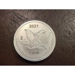 2021 Coin Lovers 2 oz .999 Fine Silver Round